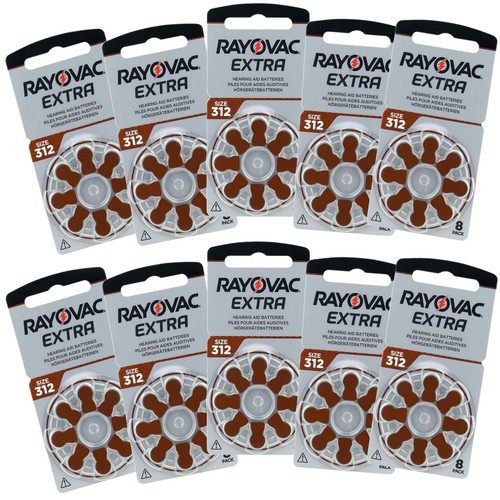 Rayovac ac312 za312 brown - 80,