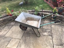 Wheelbarrow Garden Stand.Planter/Display:-Flowers,Herbs,Grow Cart,Vegetables.