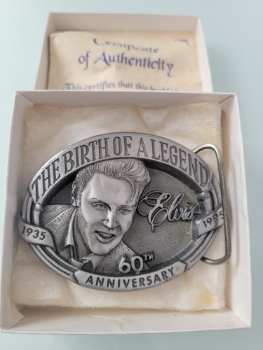 Vtg buckles america elvis - of,