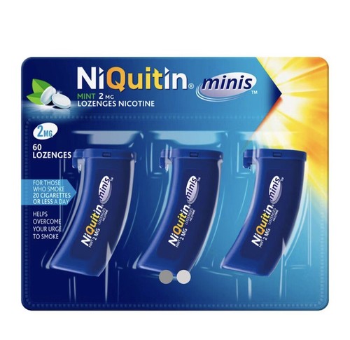 Niquitin minis 2mg mint - 2mg,