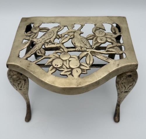 Victorian cast brass - , trivet
