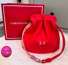 carolina herrera makeup bag/ Pouch+ Gift Bag Set