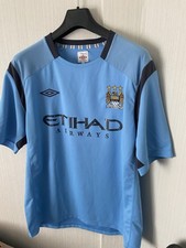 Manchester City Home Football Shirt Size XL 