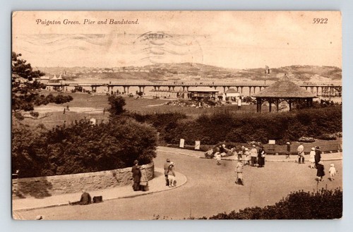 England paignton green pier - england:,