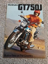 Suzuki GT750 GT750J Sales