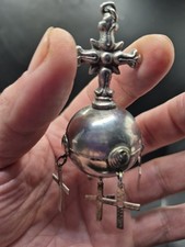 Large Antique Christian Orb