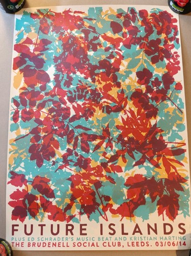 Future islands tour poster - future,