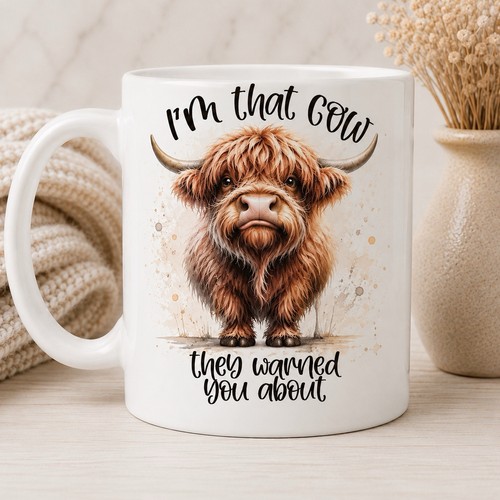 Funny highland cow mug m - funny,