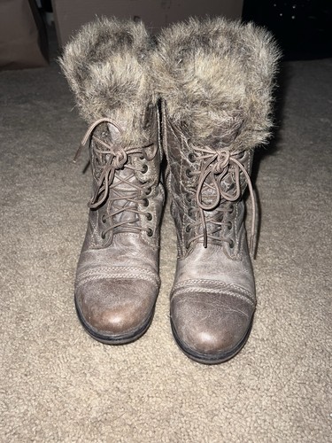 Steve madden taupe - steve, leather