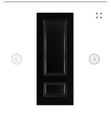 Sandringham Fully Finished Internal Black Door, Internal Door