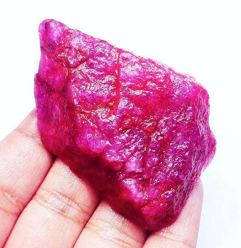 Natural red beryl rough - natural,