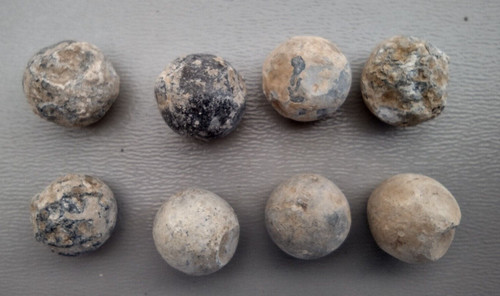 Ww1 shrapnel relics - shrapnel, from