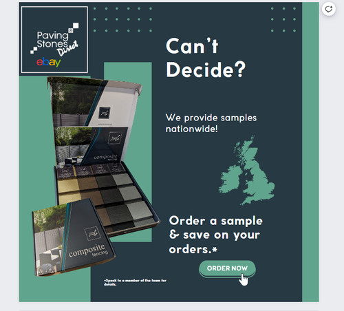 Composite fencing sample pack - sample,
