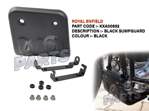 Sump guard black fit for - for, royal