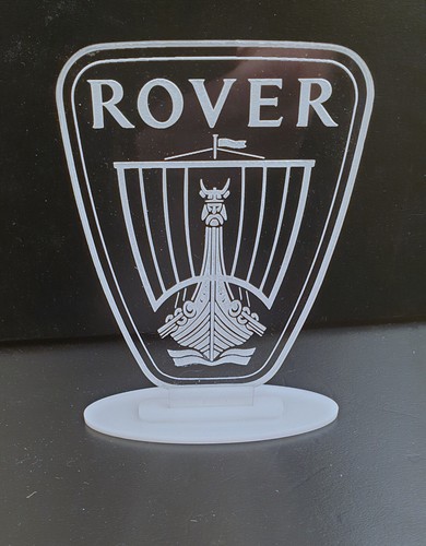 Engraved rover badge - p6,