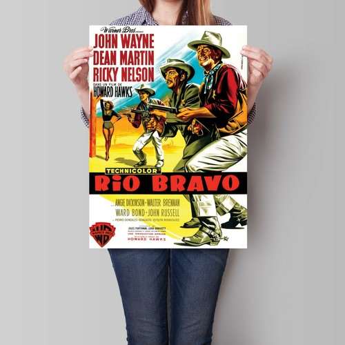 Rio bravo movie poster - rio,