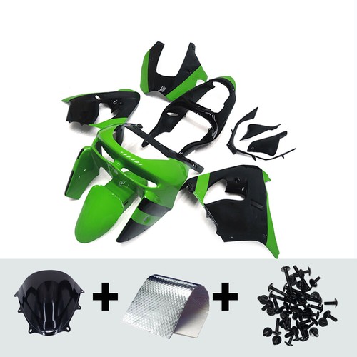 Abs green black fairing kit - abs,