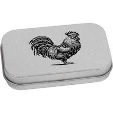 'Proud Rooster' Metal Hinged