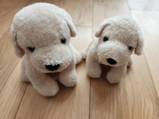 Andrex Puppy Dog Labrador Retriever Soft Toy Plush Teddy Bear Bundle x 2