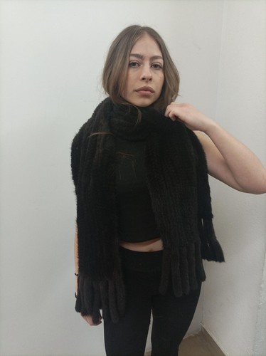 Real fur mink etol black - real, in