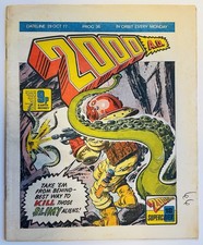 2000ad Prog 36 (1977) Judge Dredd + Dan Dare by Gibbons