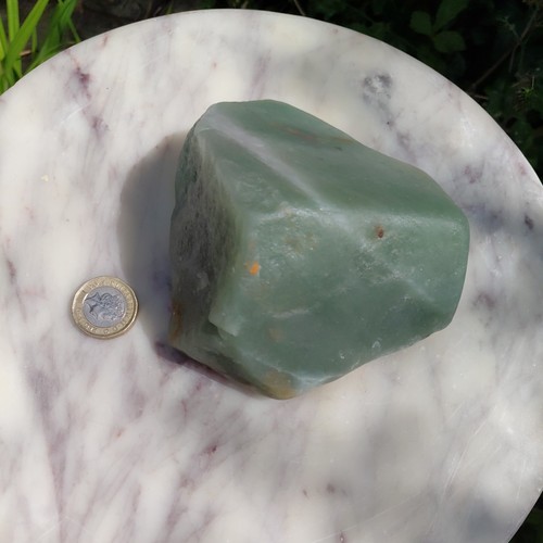 580g green aventurine raw - 580g,