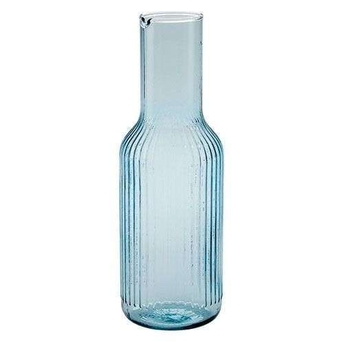Blue glass decanters 800ml - blue,