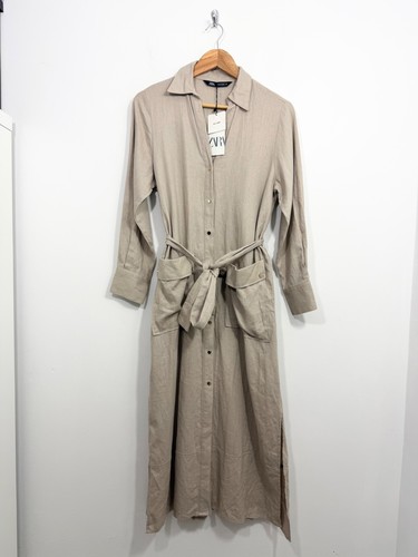 Zara linen viscose blend - linen,