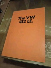 VW Type 4 412LE sales brochure