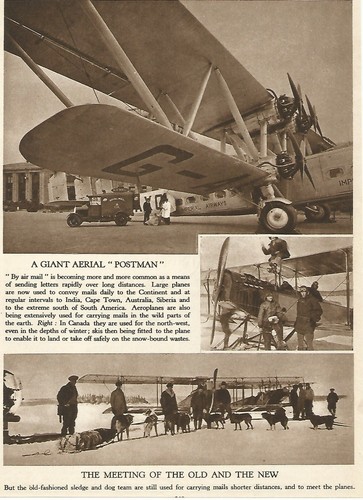 Plane postman air mail - plane,