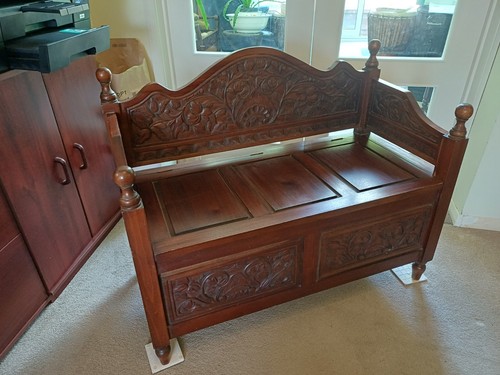 Monks bench seat storage - bench,