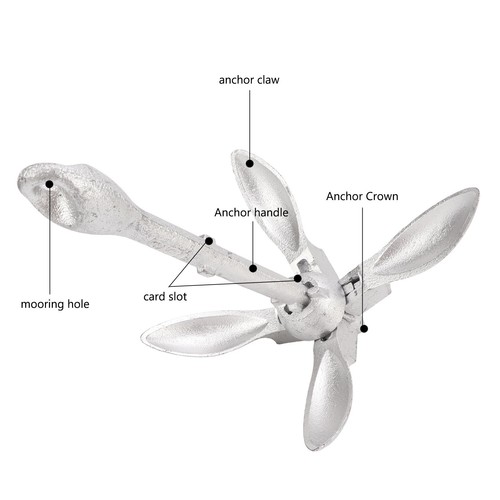 Foldable kayak 5kg silver - foldable,