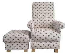 Fryetts Bees Natural Fabric