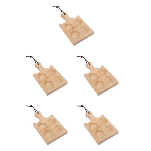 Bamboo egg holder - holder, tray