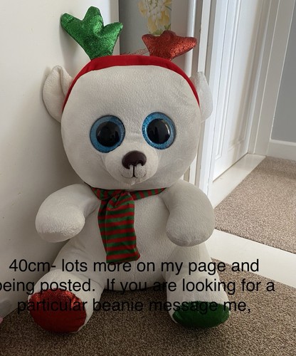 Large beanie boo - beanie, frost