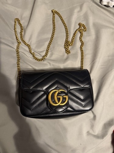 Gucci marmont mini leather - gucci,
