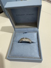 Gents Signet White Gold And