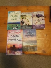 5 MC BEATON BOOKS JOBLOT-DEATH