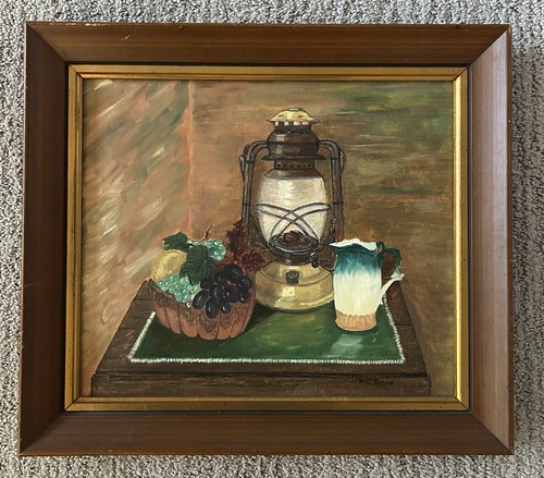 Vtg oil painting - vtg, outsider