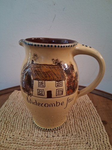 Pottery milk jug widecombe - milk, jug,
