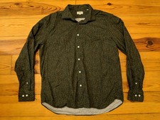 Hartford Mens Green Floral Shirt VGC Size XL