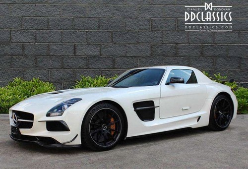 Mercedes sls amg black series - black,