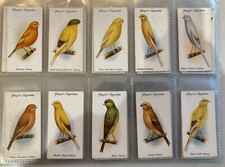 1933 Player's Aviary and Cage Birds Cigarette Cards - Pick Your Cards