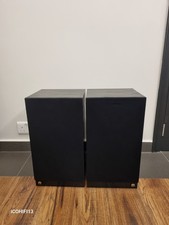 Castle Acoustics Warwick Black Hifi Bookshelf Speakers