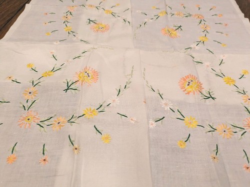 Lovely floral hand - lovely, embroidered