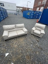 Grey Leather 3 Seater Sofa + Electric Recliner USB ARMCHAIR DELIVER AVAILABLE?