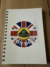 Lotus Cars Note Book