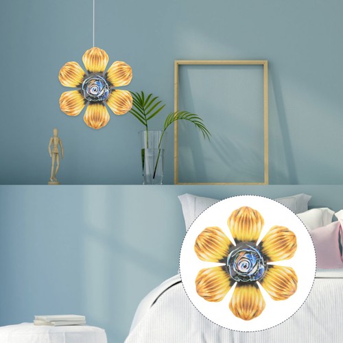 Metal flower wall art - metal,
