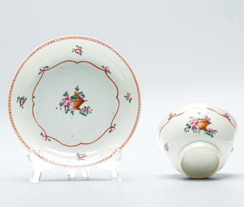 Chinese porcelain cup saucer - cup,