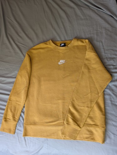 Yellow nike sweatshirt - nike, long